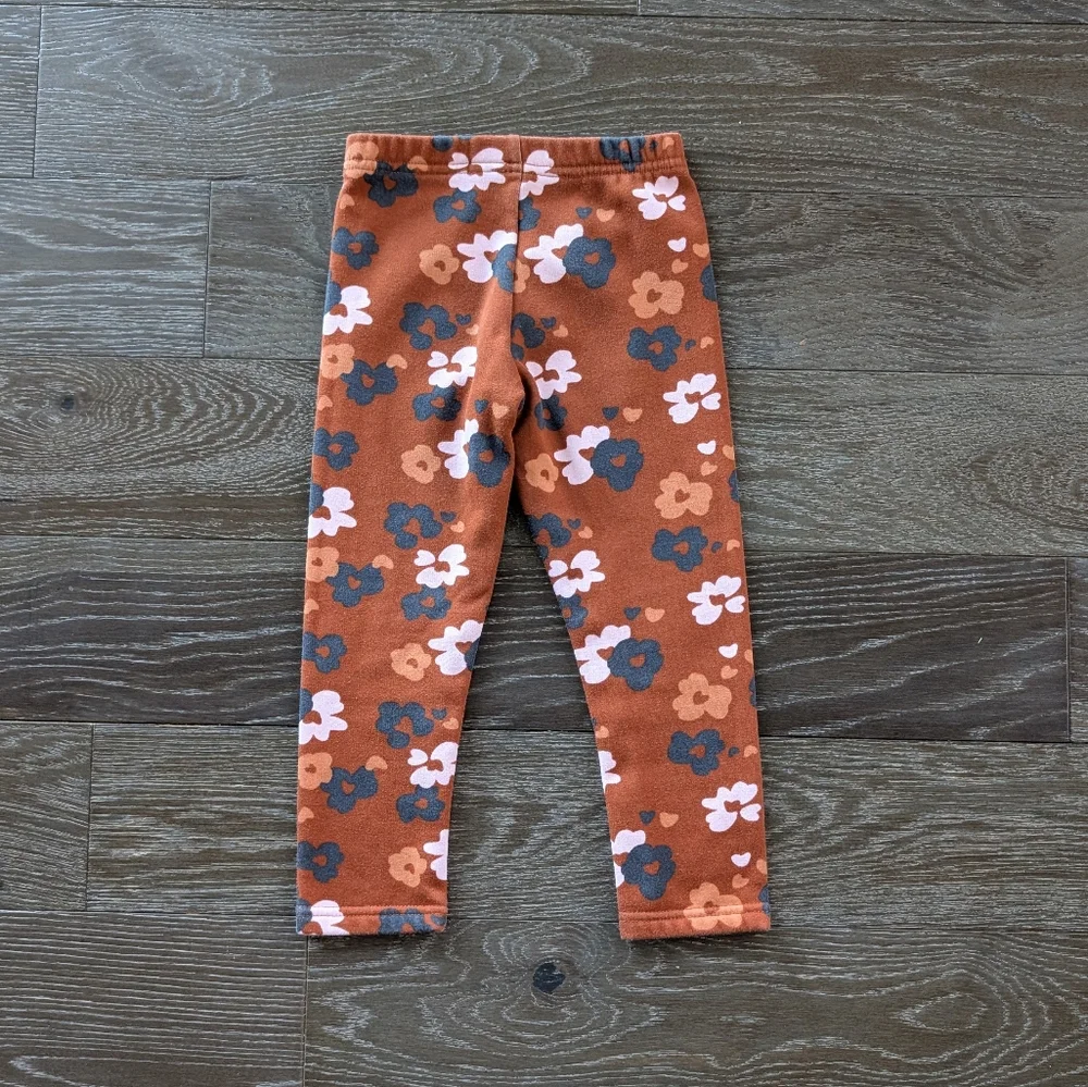 Carter's Fleece Leggings Lot Of 3 Size 5